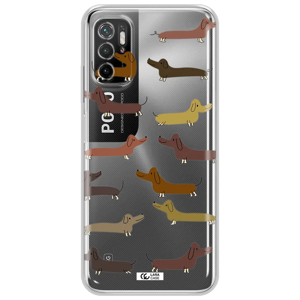 Dachshund Dogs Xiaomi Poco M4 Pro 5G Clear Tpu Case