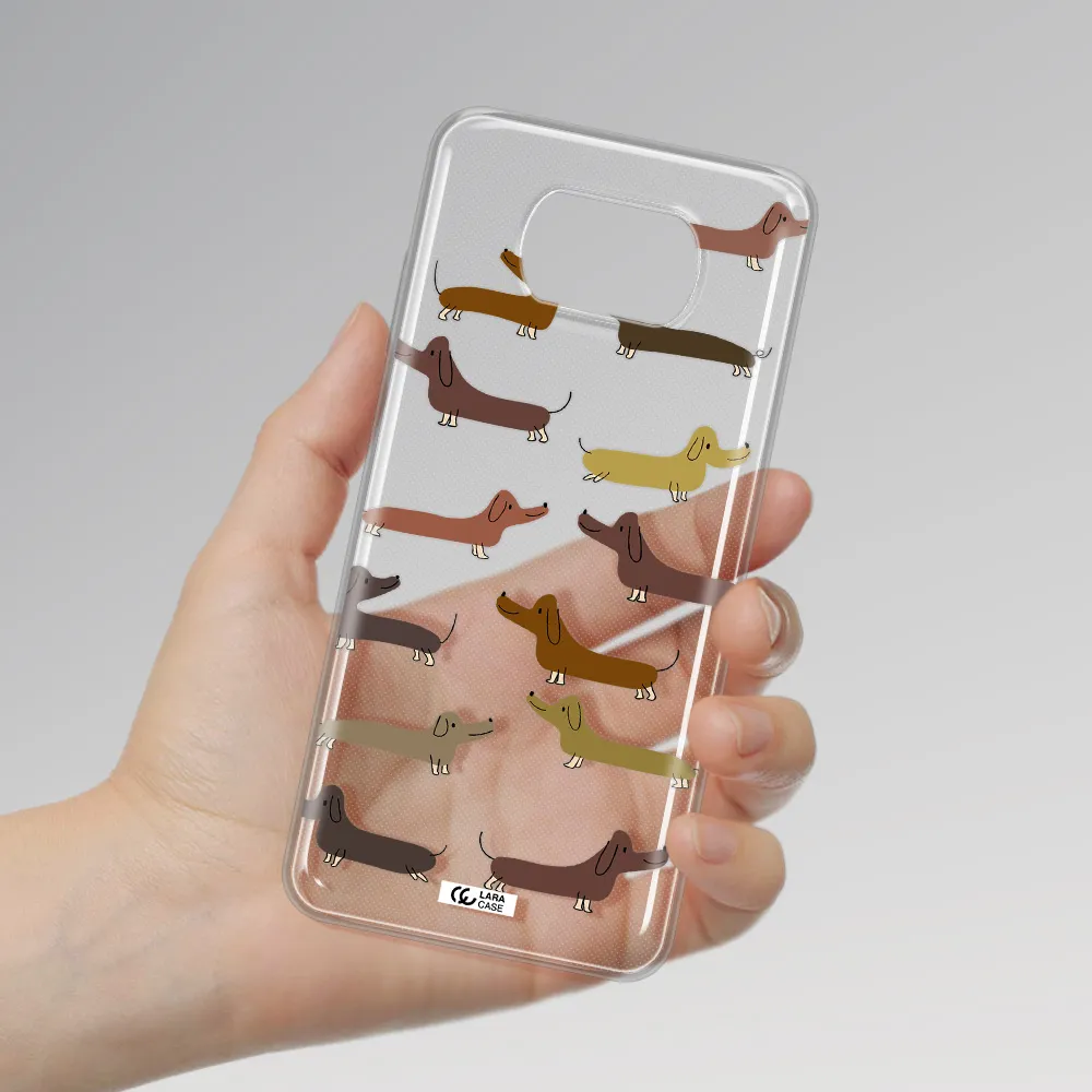 Dachshund Dogs Xiaomi Poco X3 Clear TPU Case