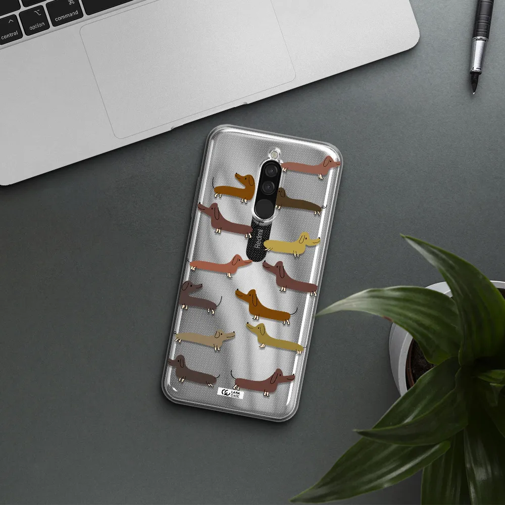 Dachshund Dogs Xiaomi Redmi 8 Clear Tpu Case