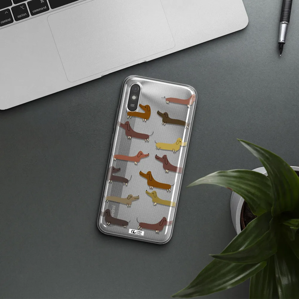 Dachshund Dogs Xiaomi Redmi 9A Clear TPU Case