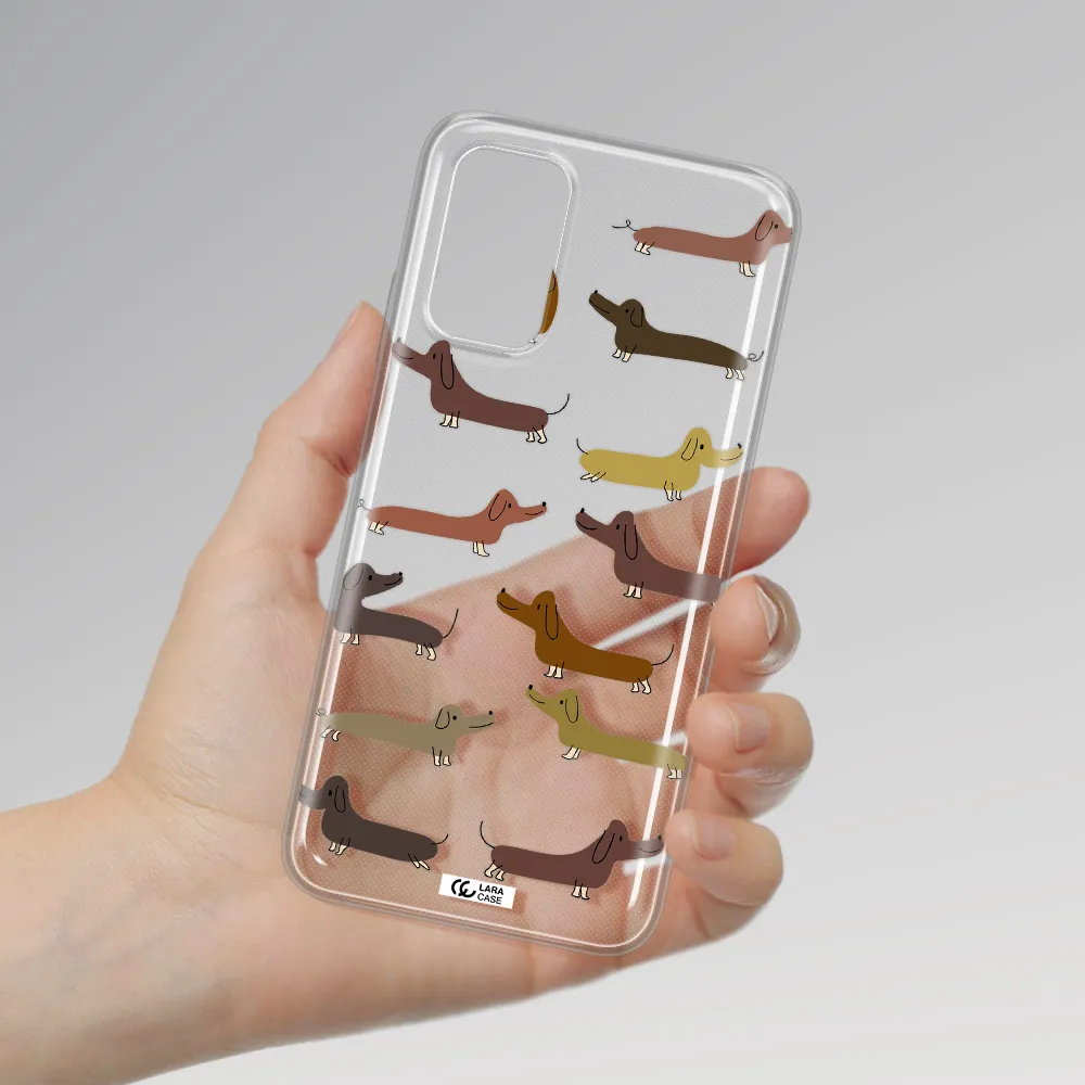 Dachshund Dogs Xiaomi Redmi 9T Clear TPU Case