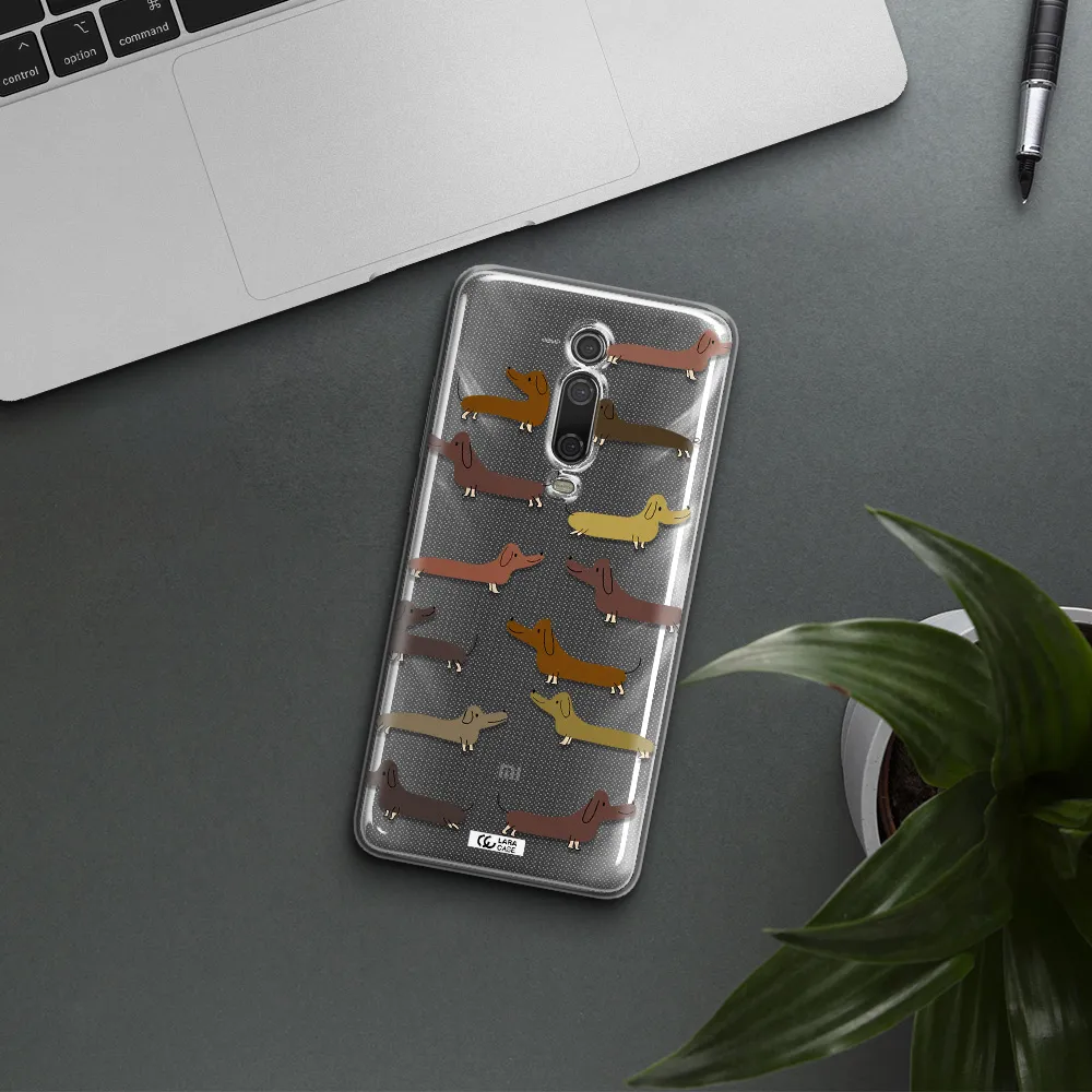 Dachshund Dogs Xiaomi Redmi K20 Clear Tpu Case