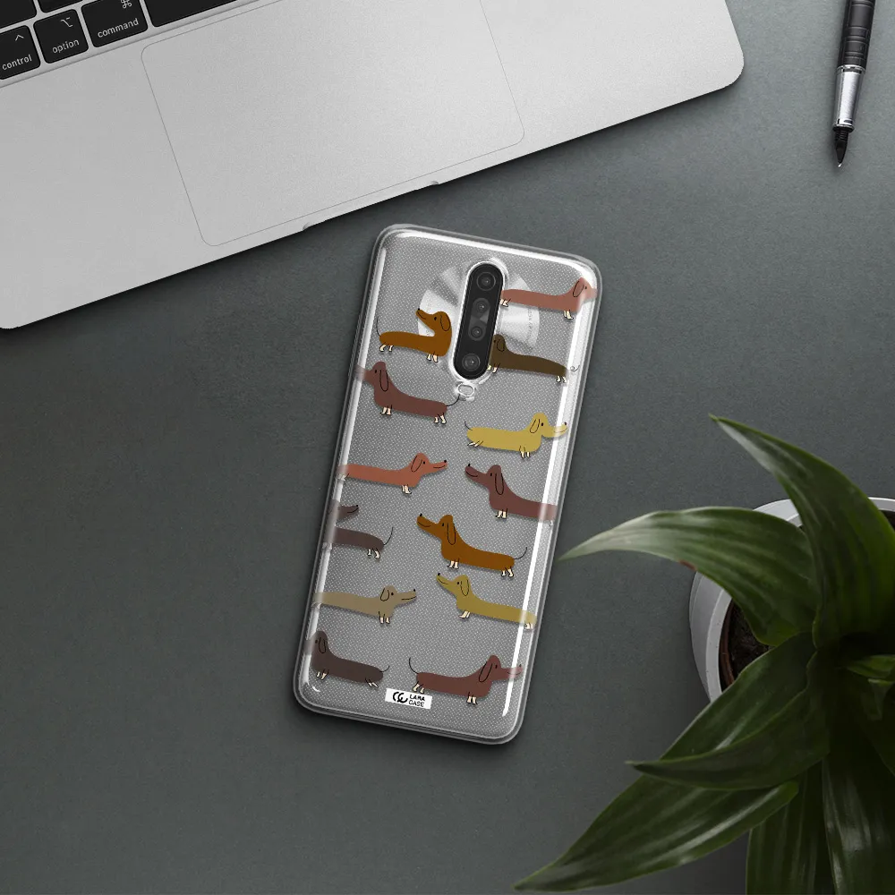 Dachshund Dogs Xiaomi Redmi K30 Clear TPU Case