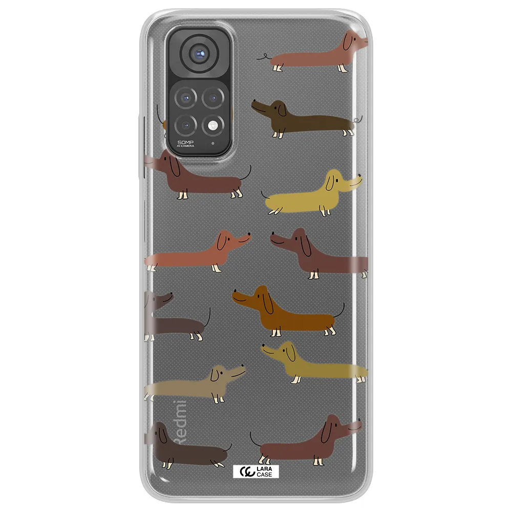 Dachshund Dogs Xiaomi Redmi Note 11 Clear TPU Case