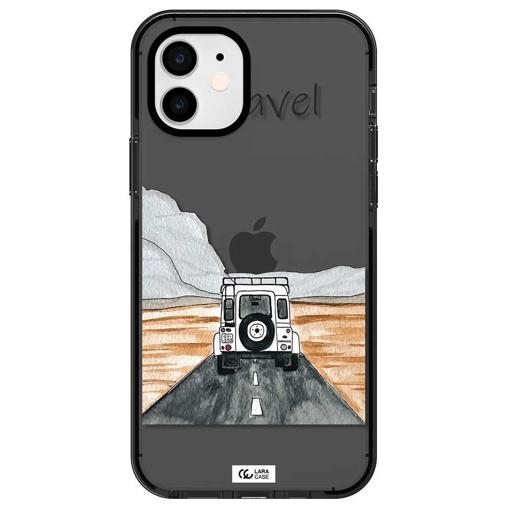 Off-Road Travel Apple iPhone 11 impact Smoke Black Case