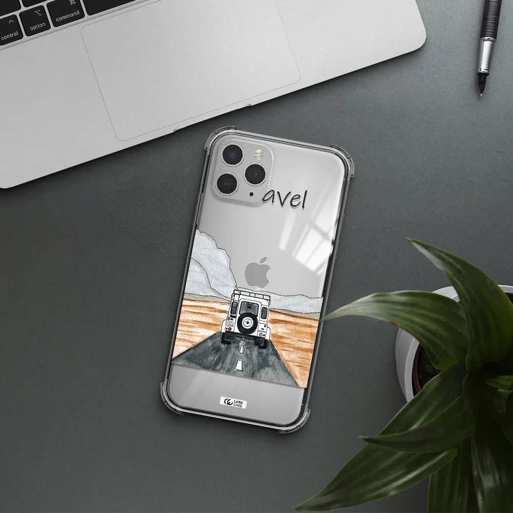 Off-Road Travel Apple iPhone 11 pro max Clear PC Case