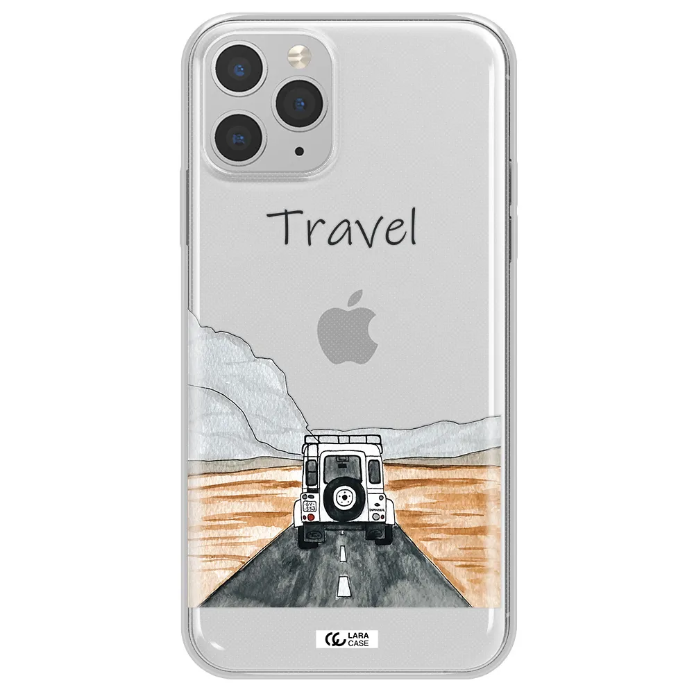 Off-Road Travel Apple iPhone 11 pro max Clear TPU Case