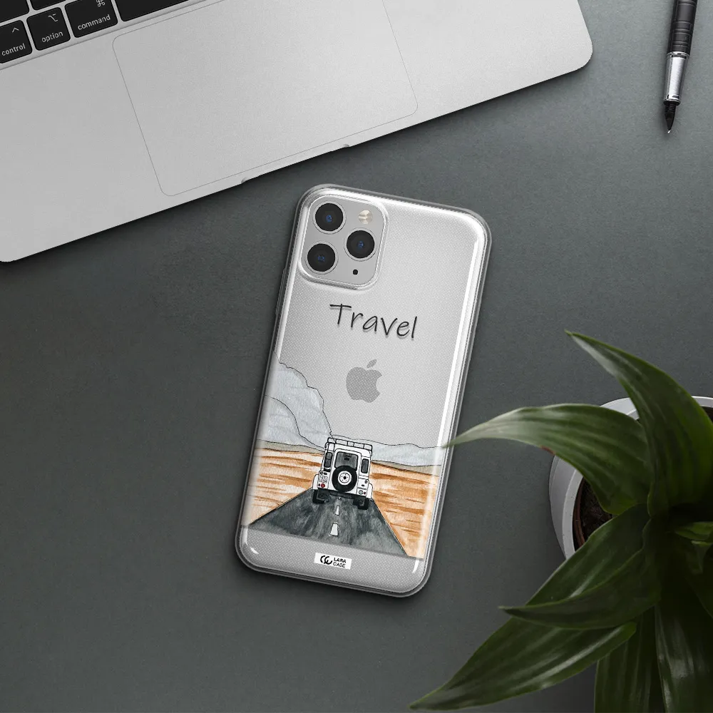 Off-Road Travel Apple iPhone 11 pro max Clear TPU Case