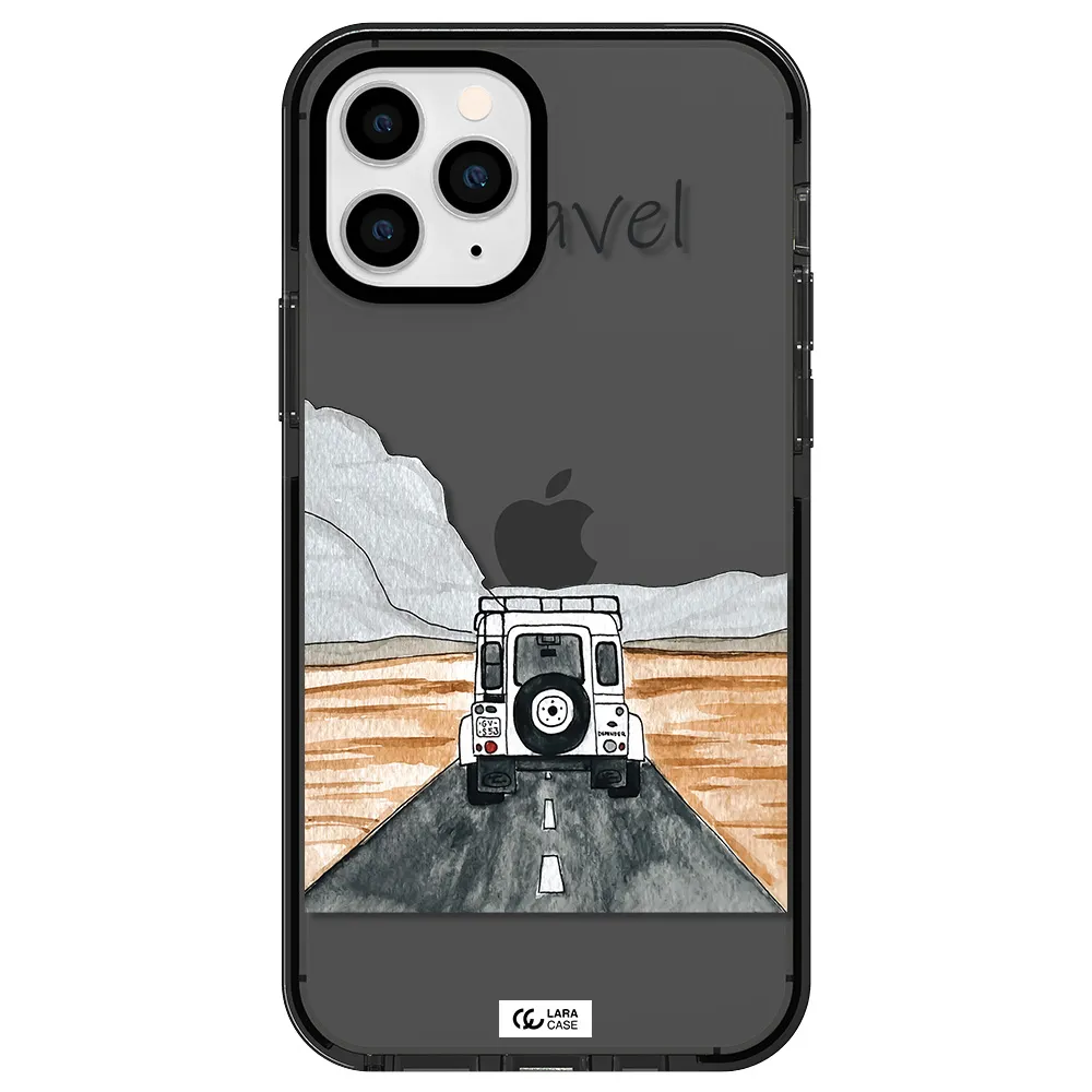 Off-Road Travel Apple iPhone 11 pro max impact Smoke Black Case