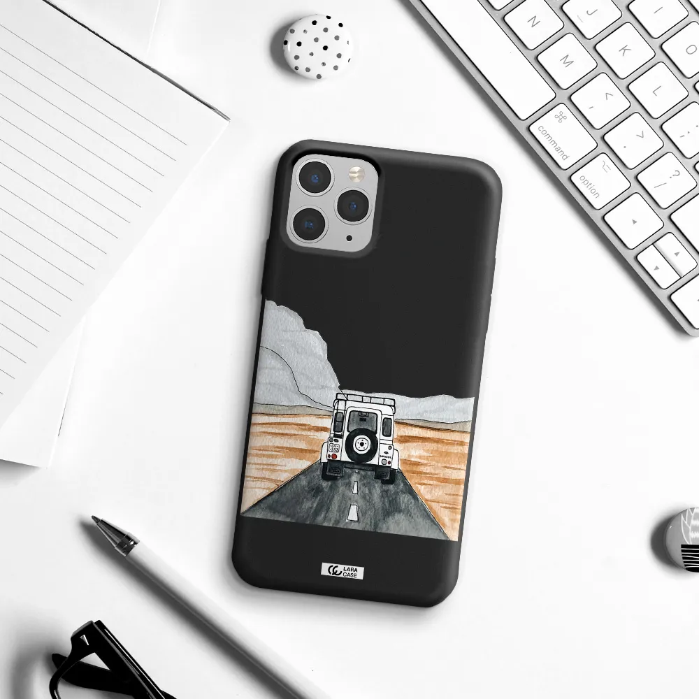 Off-Road Travel Apple iPhone 11 pro Silicone black Case