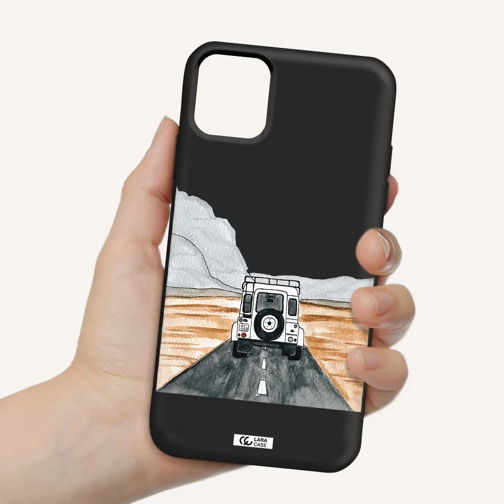 Off-Road Travel Apple iPhone 11 Silicone black Case
