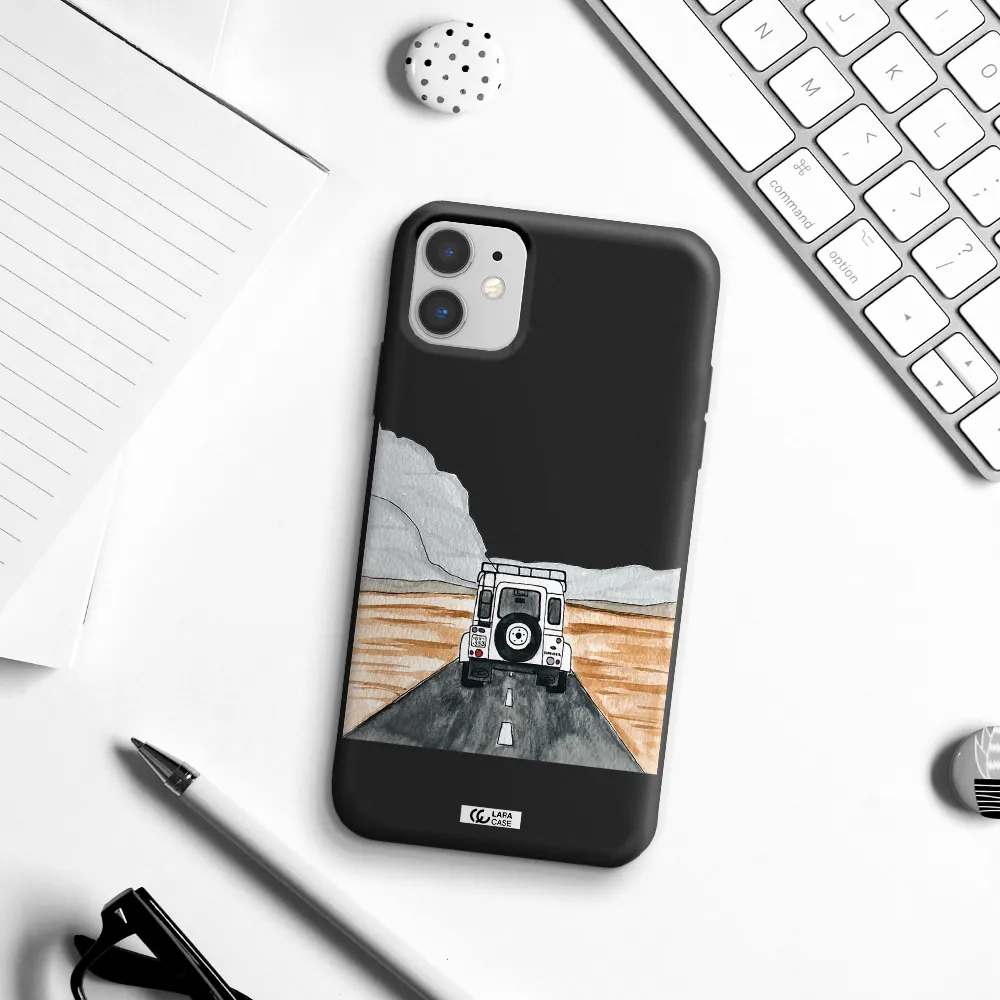 Off-Road Travel Apple iPhone 11 Silicone black Case