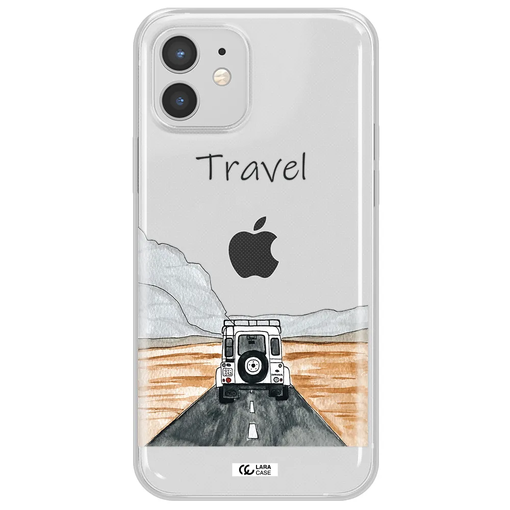 Off-Road Travel Apple iPhone 12 Clear TPU Case