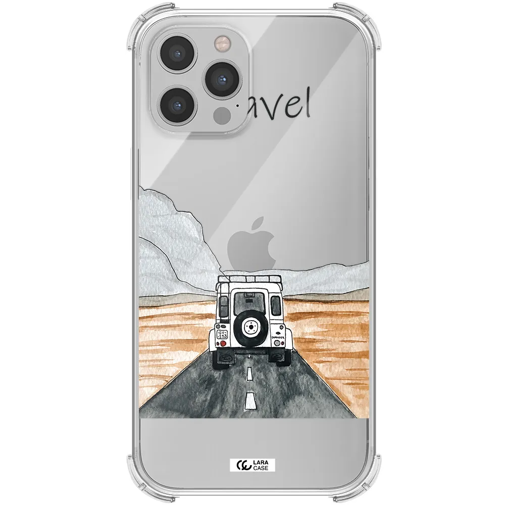 Off-Road Travel Apple iPhone 12 pro Clear PC Case