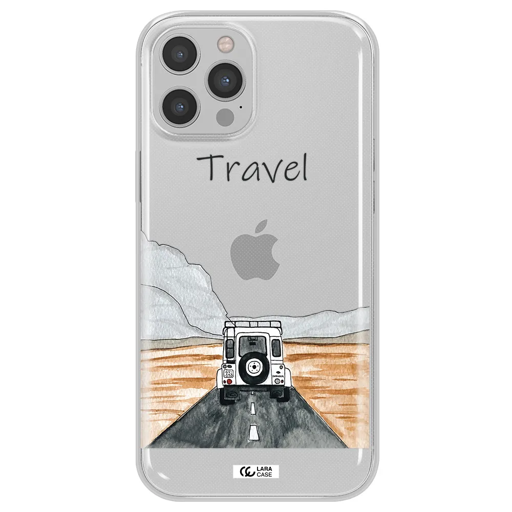 Off-Road Travel Apple iPhone 12 pro Clear TPU Case