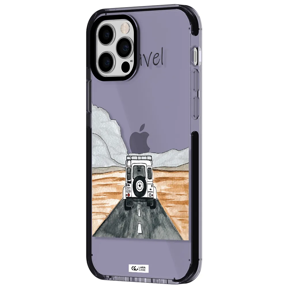 Off-Road Travel Apple iPhone 12 pro impact Lilac Case