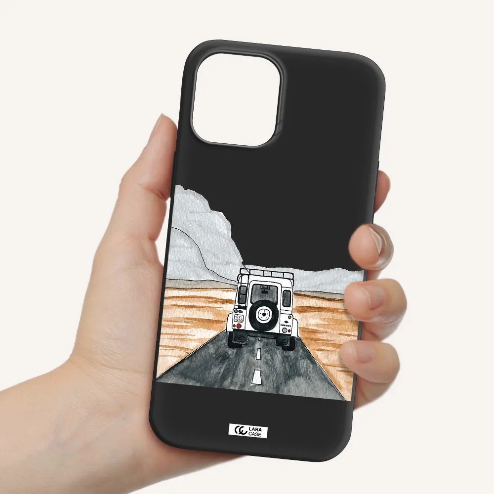 Off-Road Travel Apple iPhone 12 pro Silicone black Case