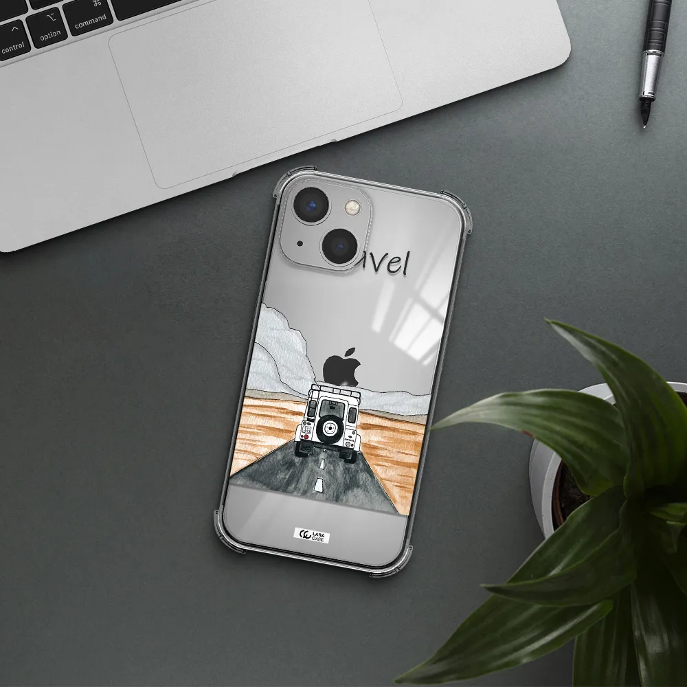 Off-Road Travel Apple iPhone 13 Clear PC Case