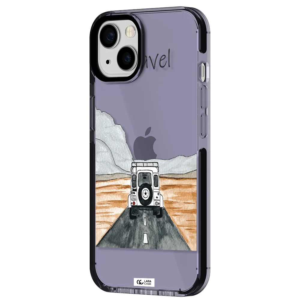 Off-Road Travel Apple iPhone 13 impact Lilac Case