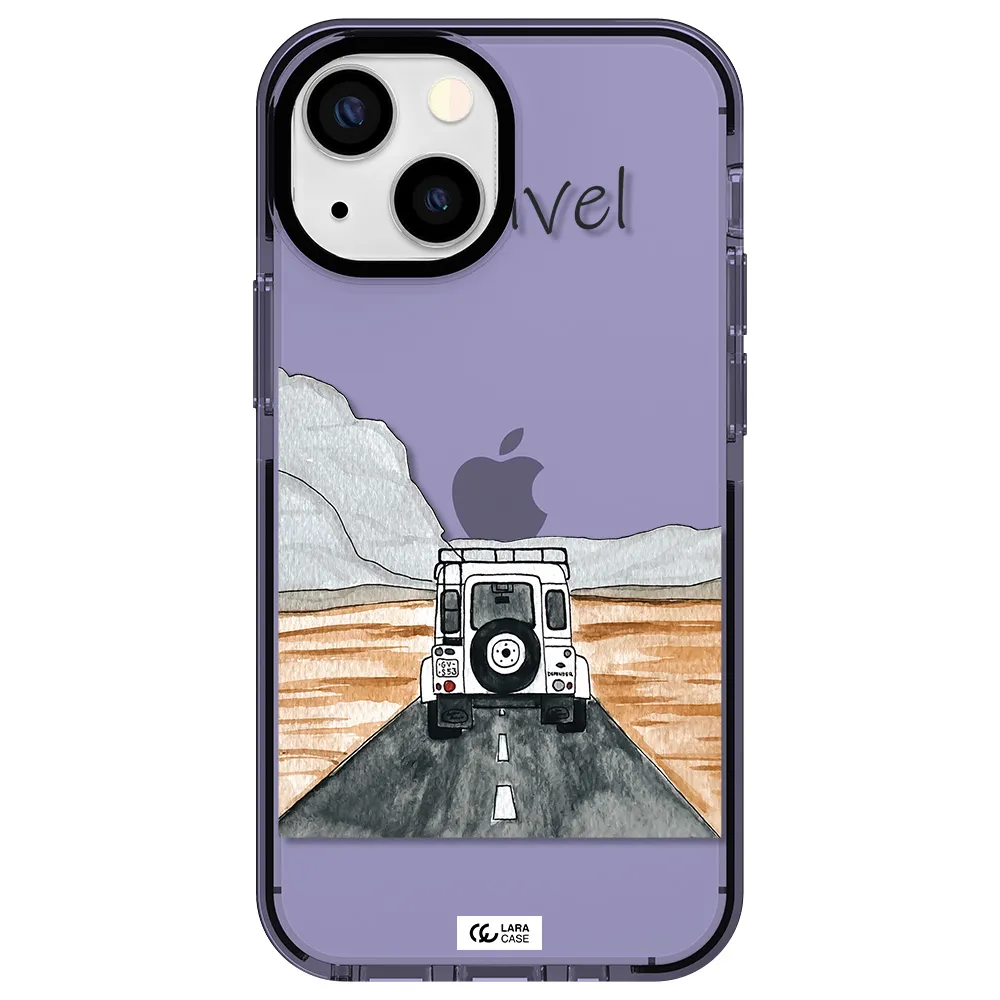 Off-Road Travel Apple iPhone 13 mini impact Lilac Case