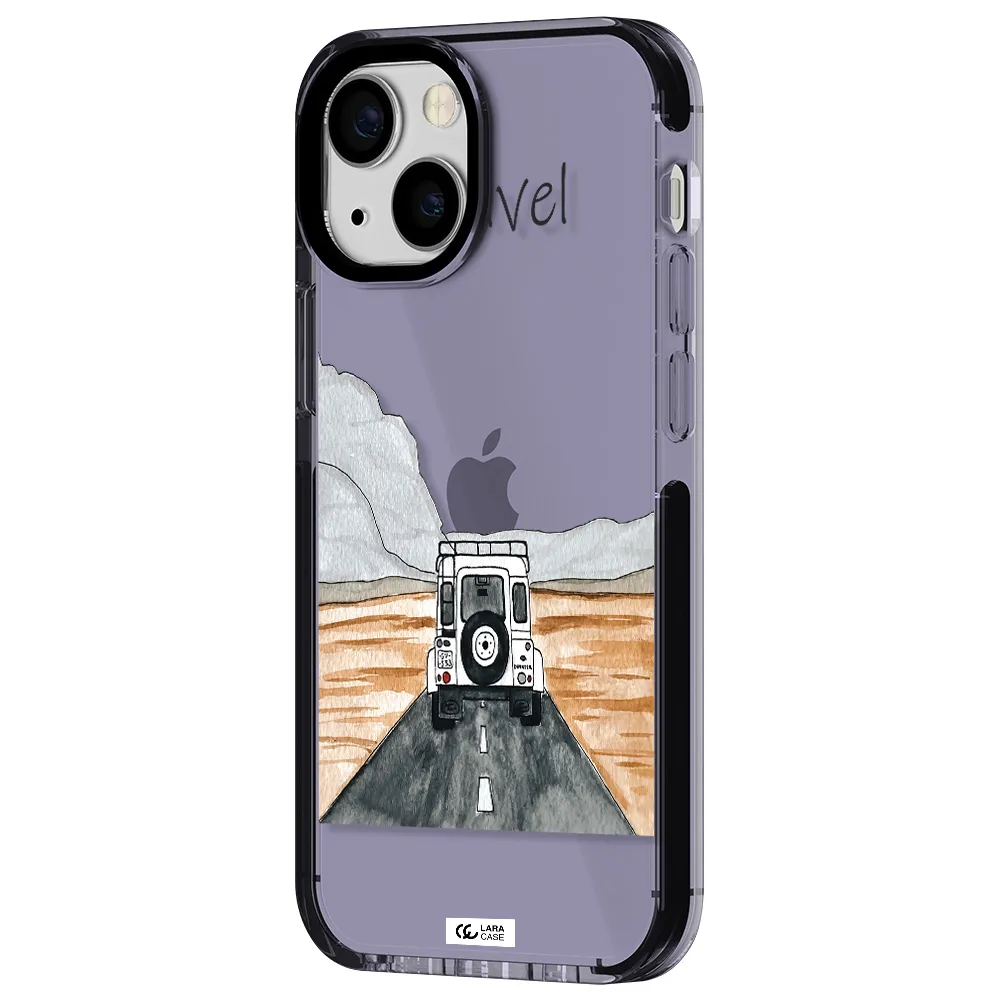 Off-Road Travel Apple iPhone 13 mini impact Lilac Case