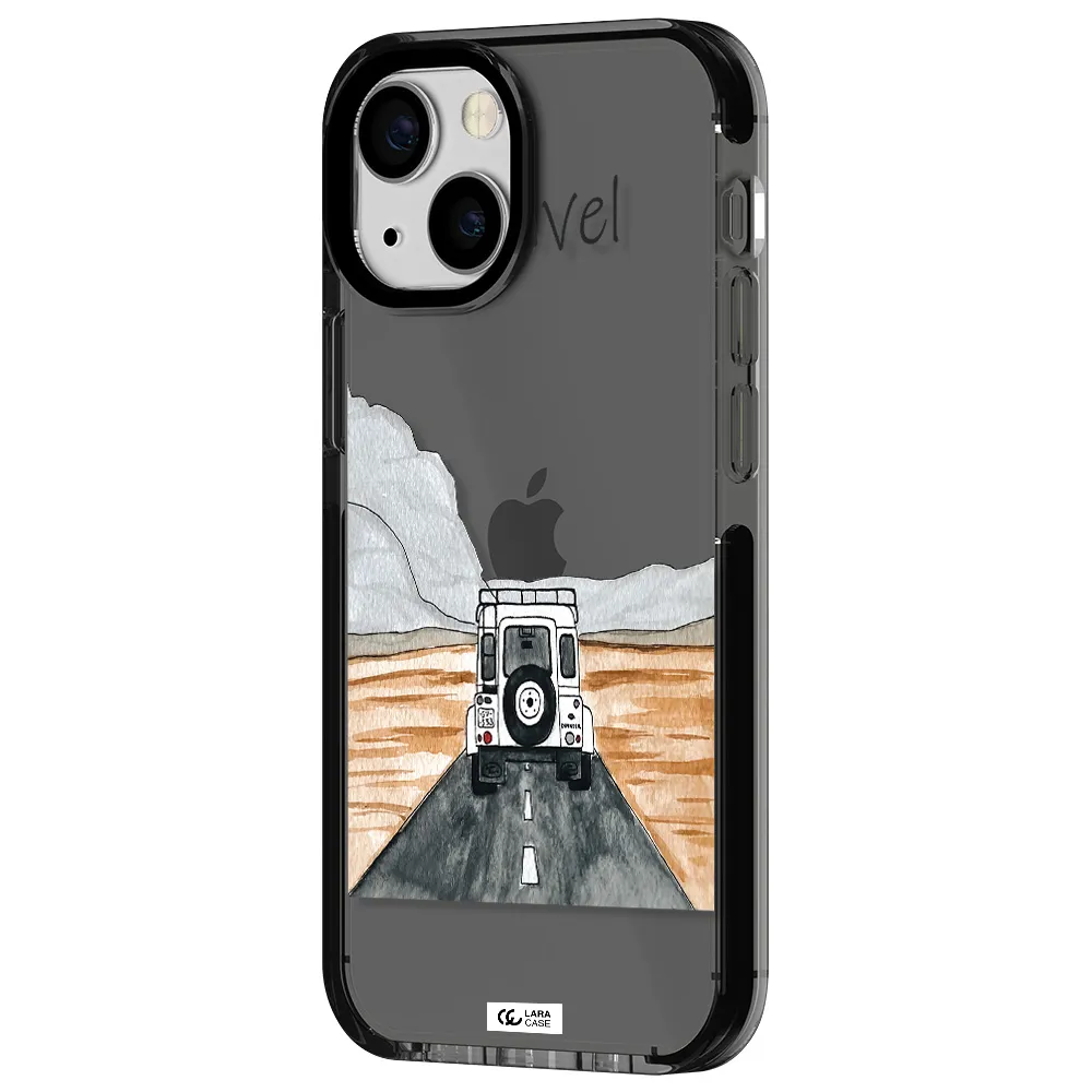 Off-Road Travel Apple iPhone 13 mini impact Smoke Black Case