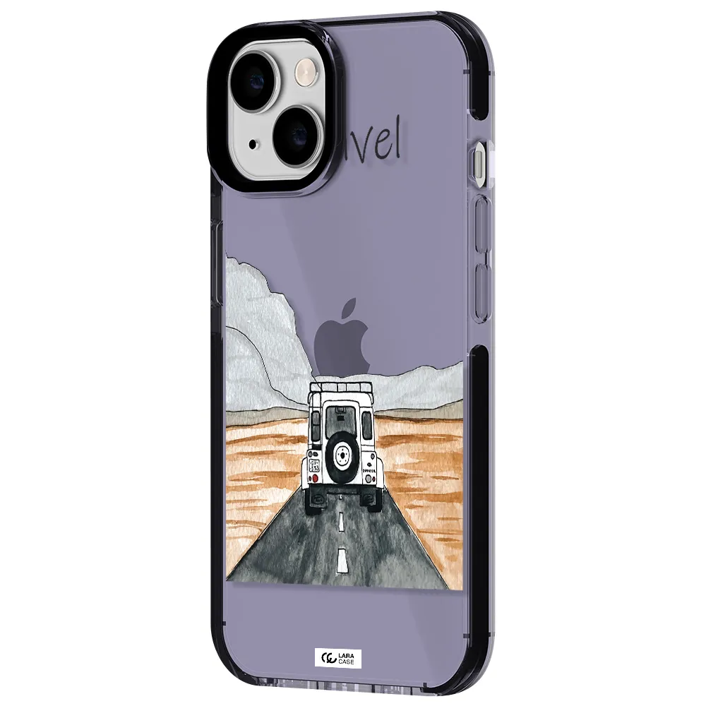 Off-Road Travel Apple iPhone 14 impact Lilac Case