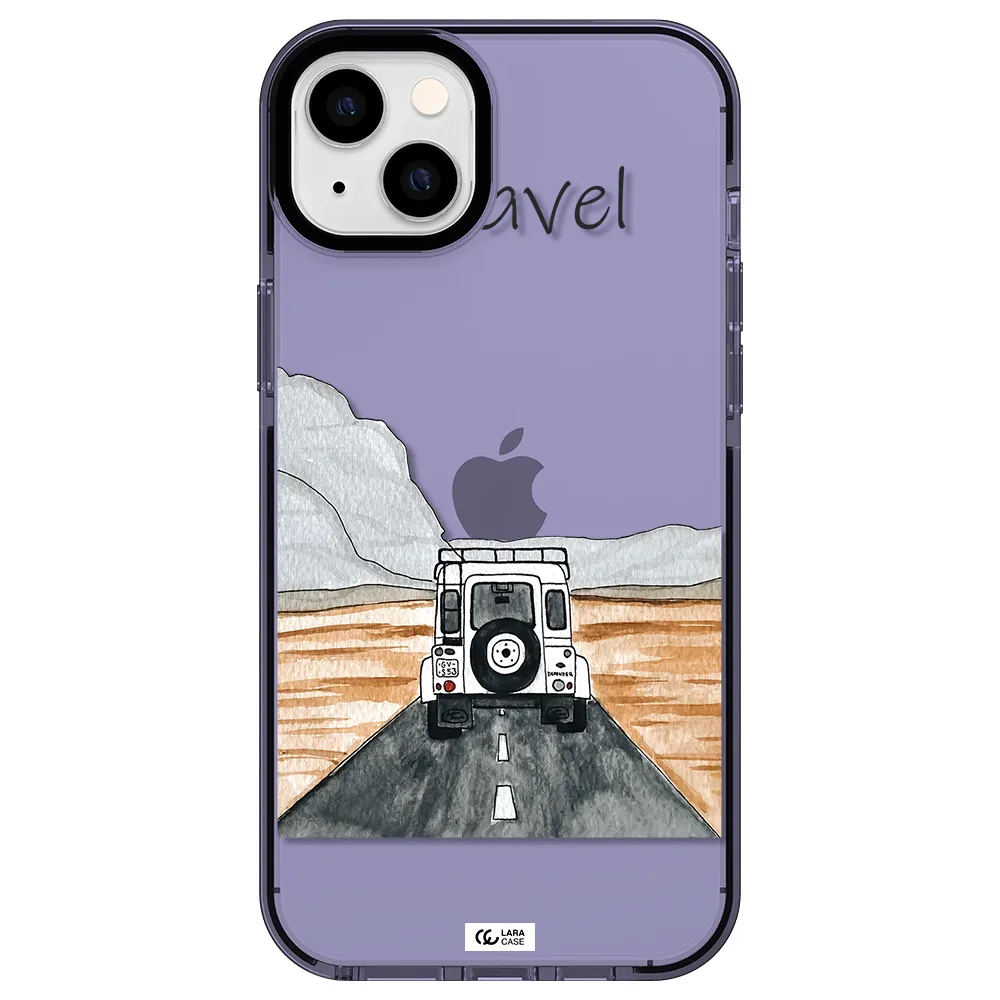 Off-Road Travel Apple iPhone 14 plus impact Lilac Case
