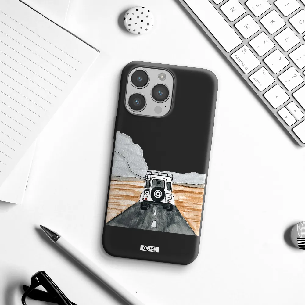 Off-Road Travel Apple iPhone 14 pro max Silicone black Case