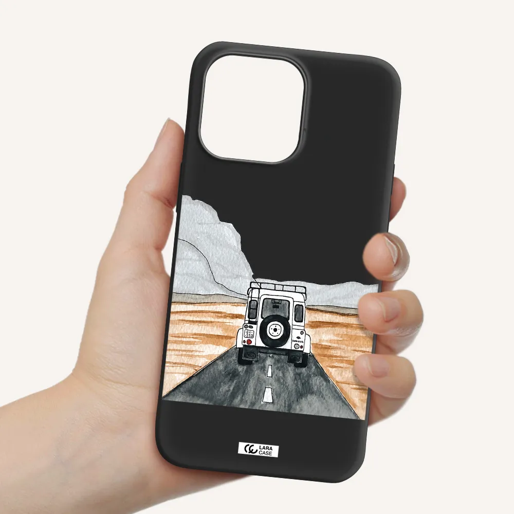 Off-Road Travel Apple iPhone 14 pro Silicone black Case