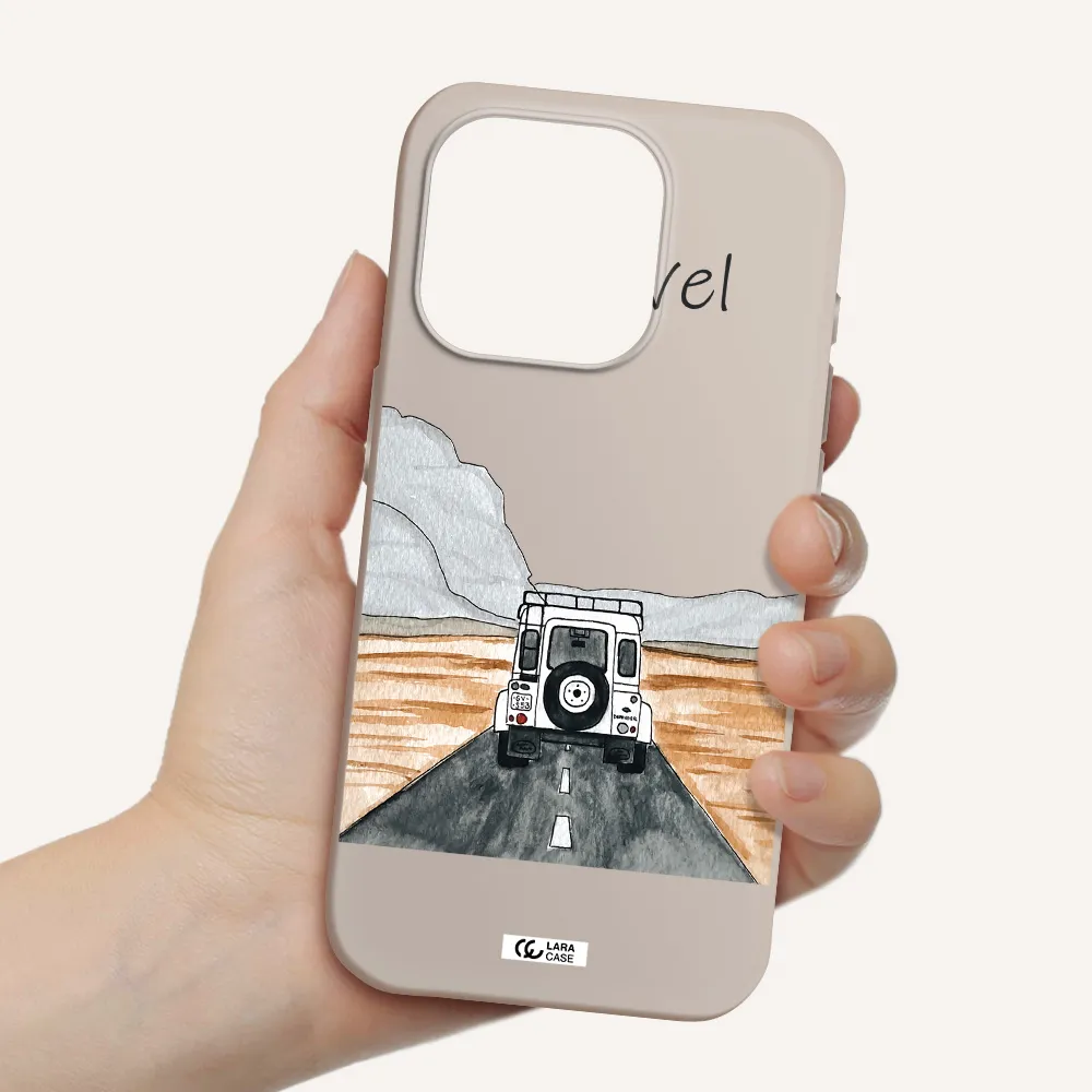 Off-Road Travel Apple Iphone 15 Pro Silicone Stone Case