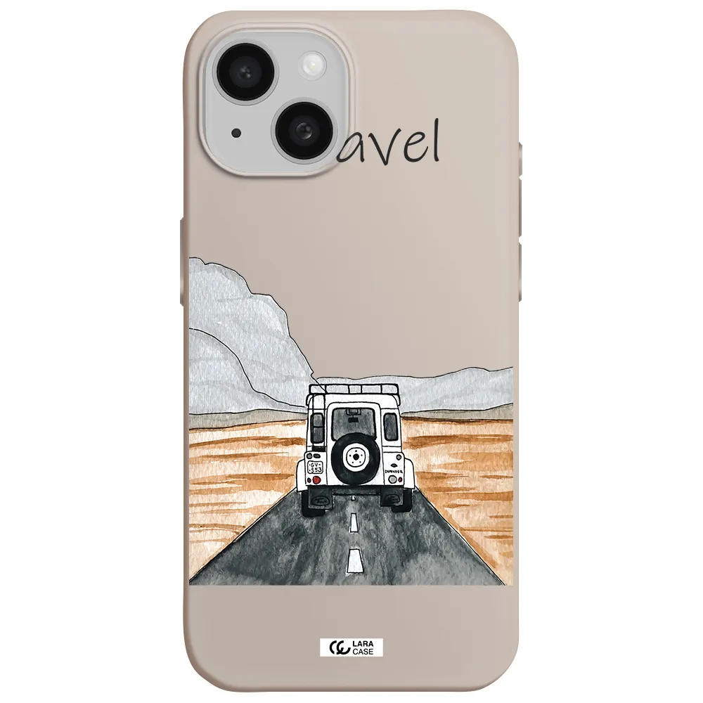 Off-Road Travel Apple iPhone 15 Silicone Stone Case