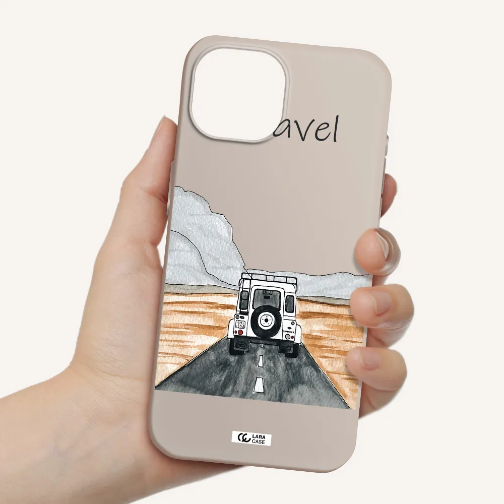 Off-Road Travel Apple iPhone 15 Silicone Stone Case