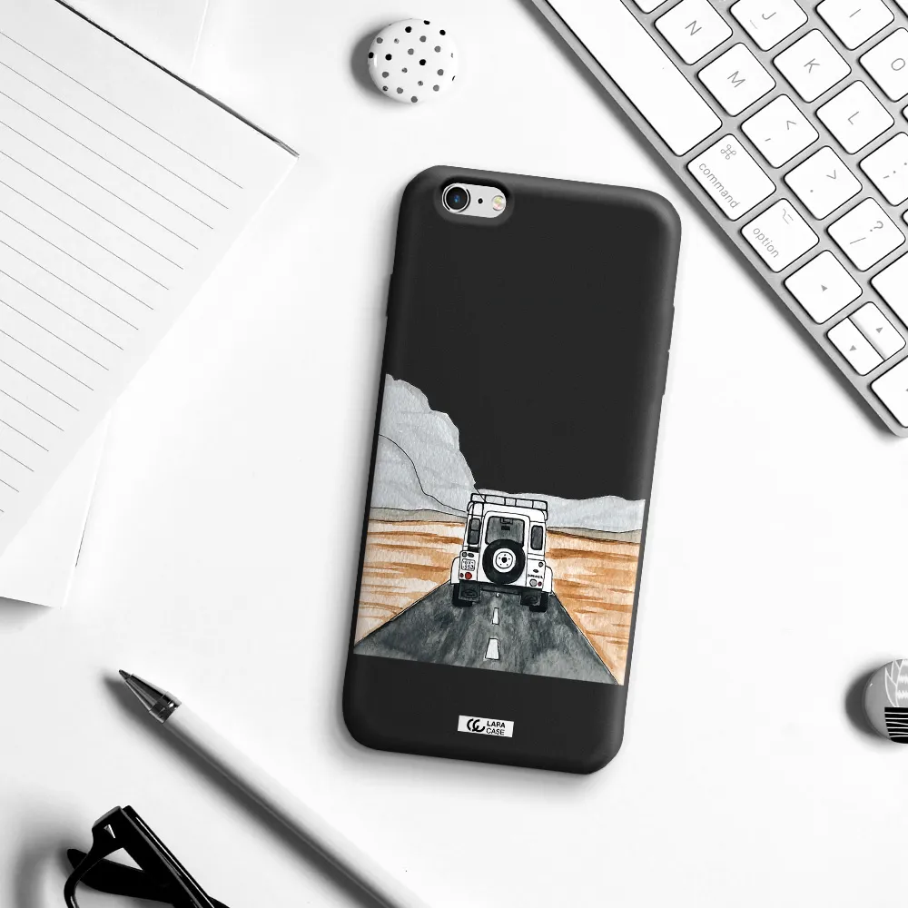 Off-Road Travel Apple iPhone 6 plus Silicone black Case