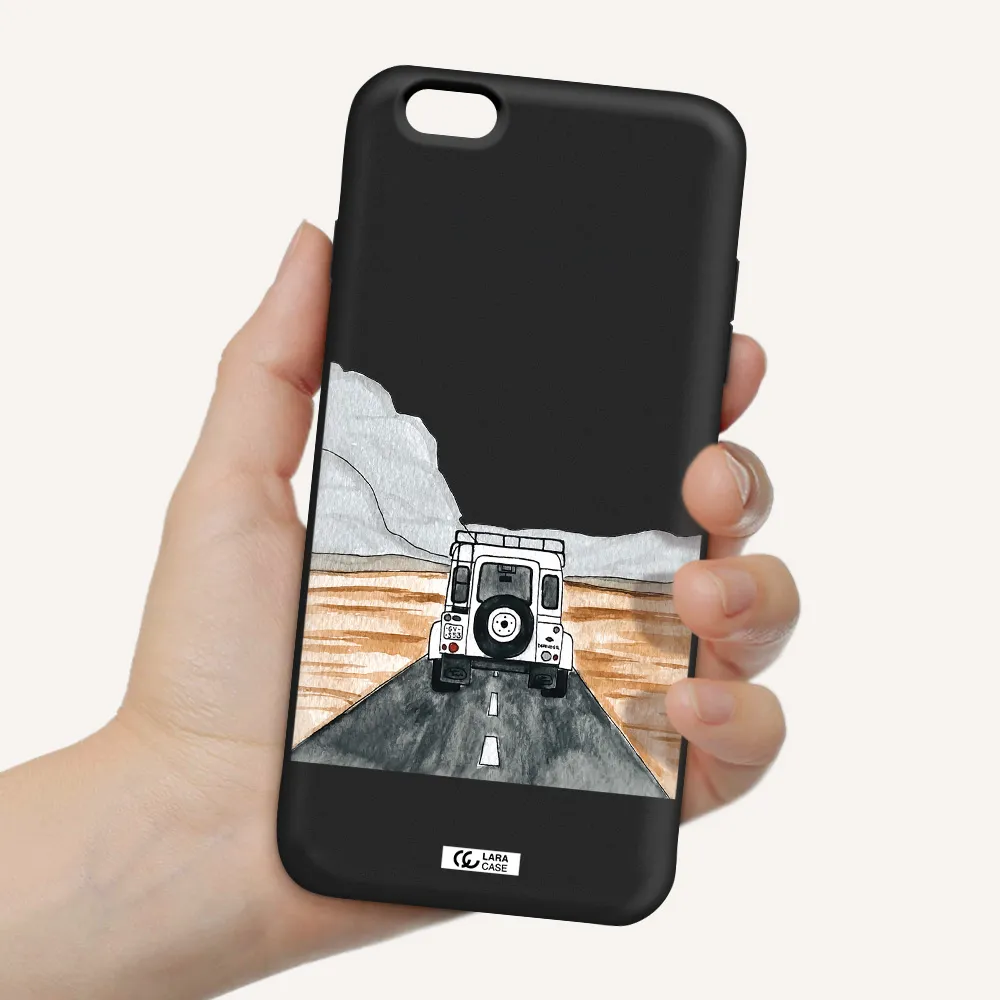 Off-Road Travel Apple iPhone 6 s plus Silicone black Case