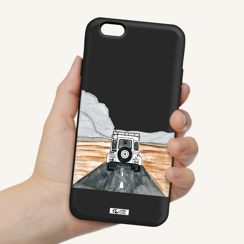 Off-Road Travel Apple iPhone 6 Silicone black Case