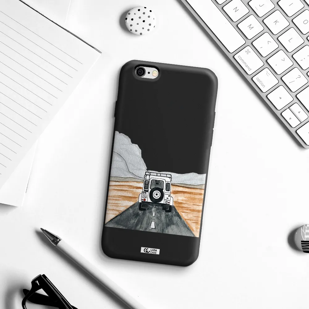 Off-Road Travel Apple iPhone 6 Silicone black Case