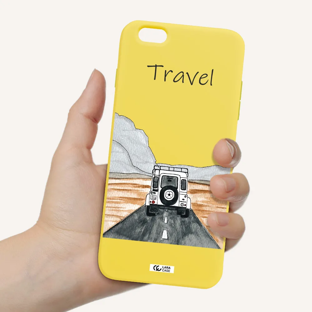 Off-Road Travel Apple iPhone 6S Silicone canary yellow Case