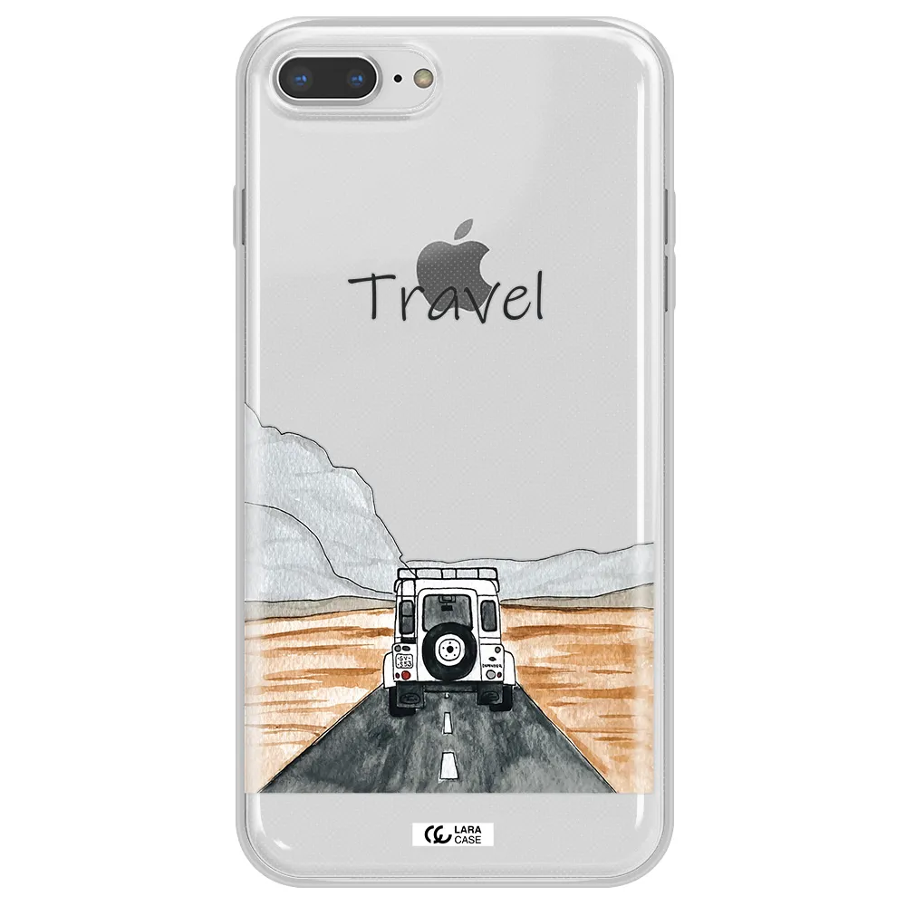 Off-Road Travel Apple iPhone 7 plus Clear TPU Case