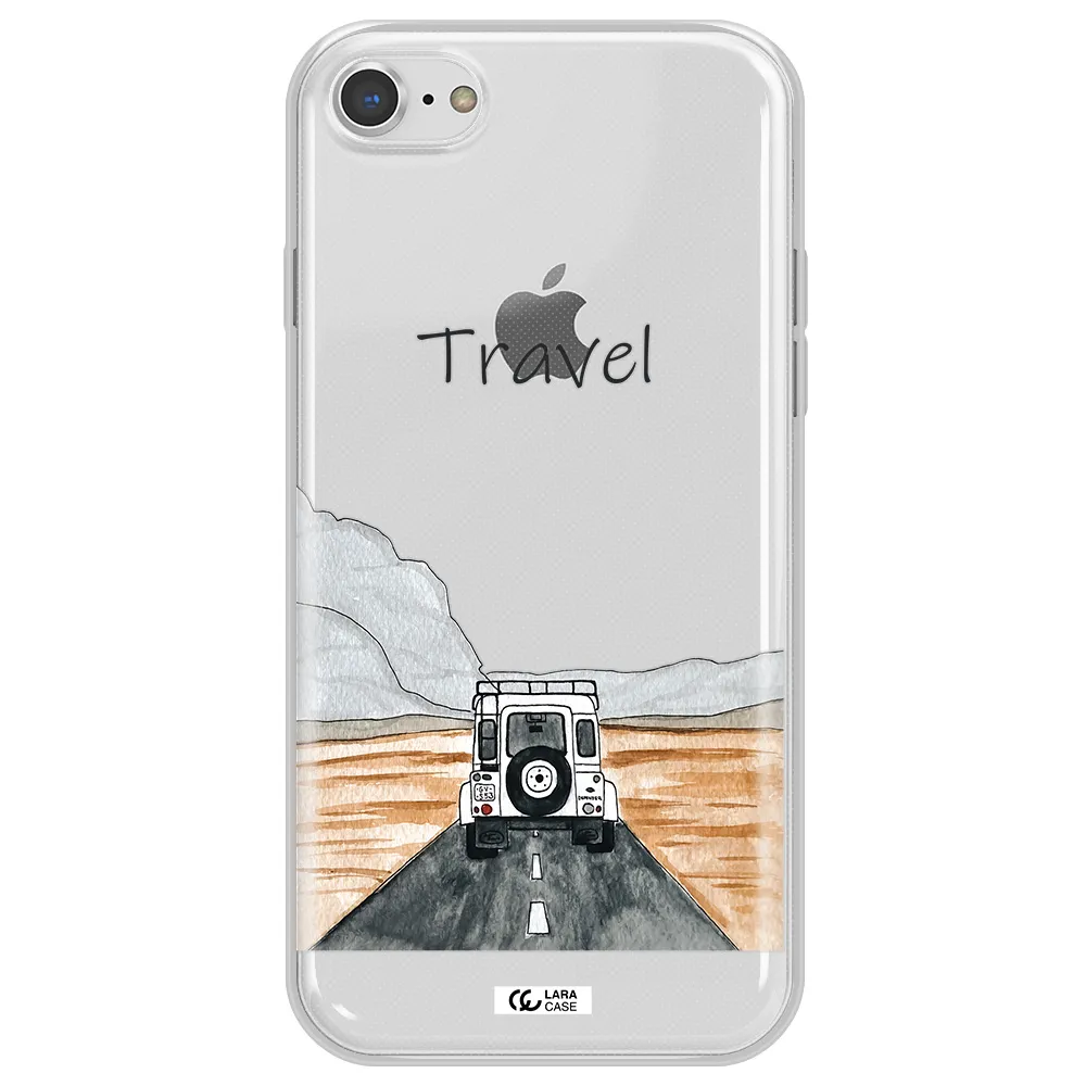 Off-Road Travel Apple iPhone 8 Clear TPU Case