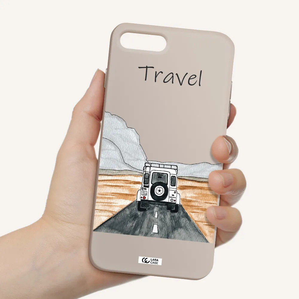 Off-Road Travel Apple iPhone 8 plus Silicone Stone Case
