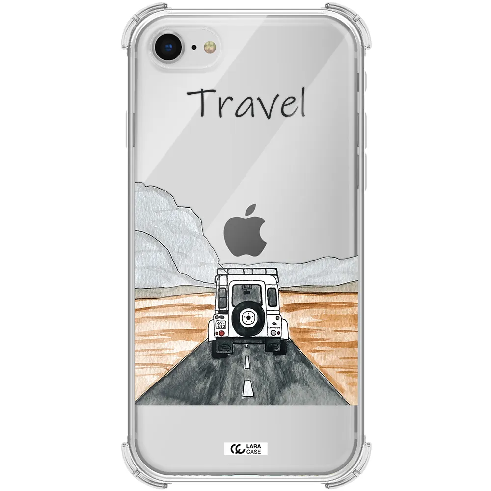 Off-Road Travel Apple iPhone se 2020 Clear PC Case
