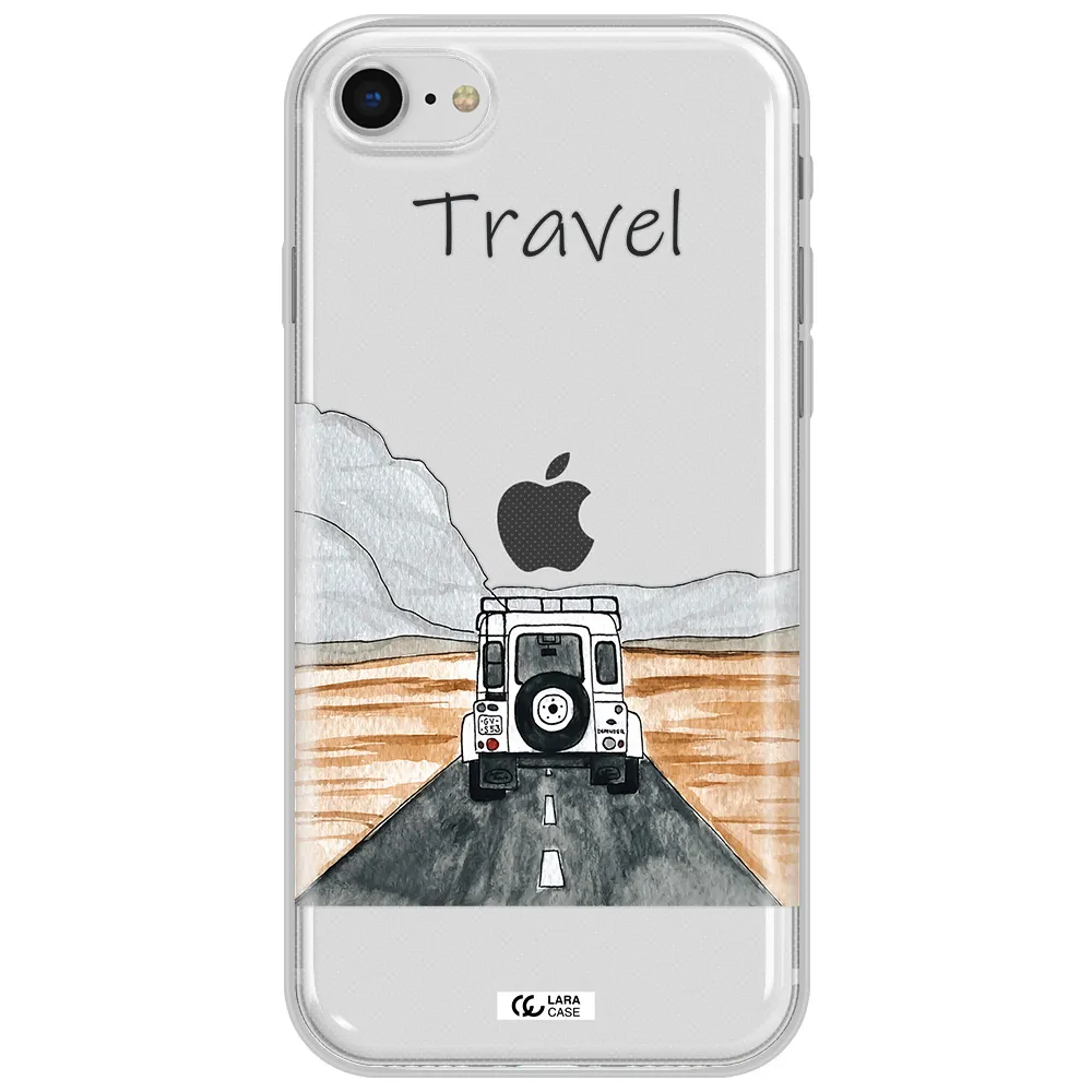 Off-Road Travel Apple Iphone Se 2020 Clear Tpu Case