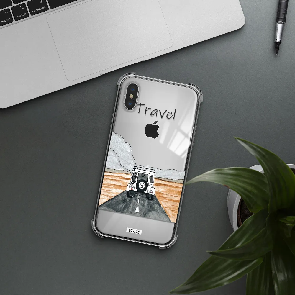 Off-Road Travel Apple iPhone X Clear PC Case
