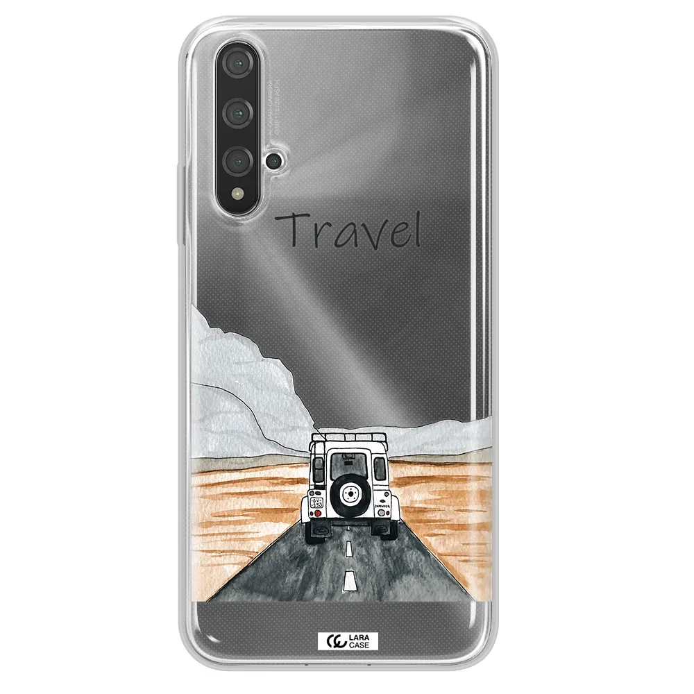 Off-Road Travel Huawei Nova 5t Clear TPU Case