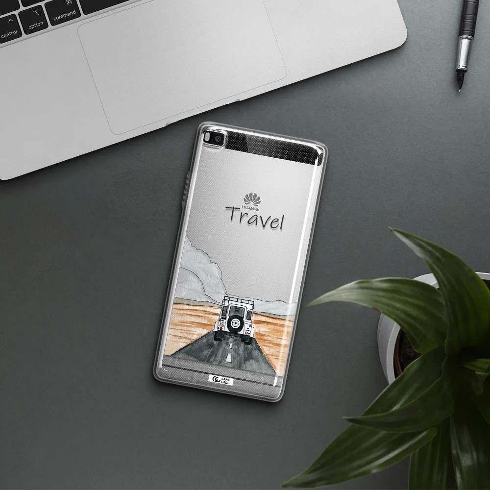 Off-Road Travel Huawei P8 Clear TPU Case