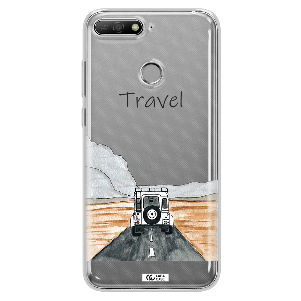 Off-Road Travel Huawei Y6 Prime 2018 Clear TPU Case