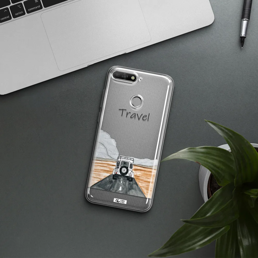 Off-Road Travel Huawei Y6 Prime 2018 Clear TPU Case
