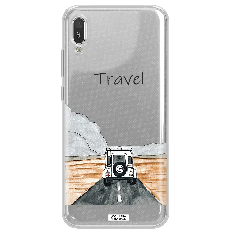 Off-Road Travel Huawei Y6 Pro 2019 Clear TPU Case