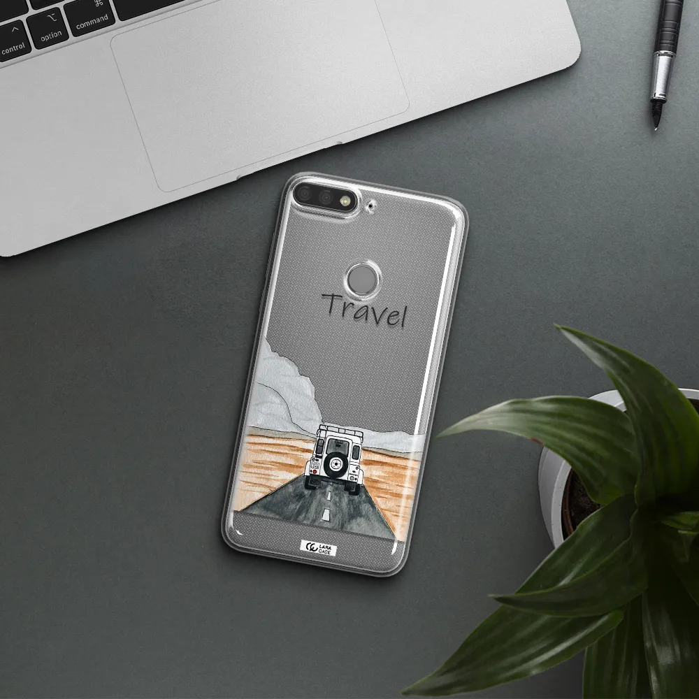 Off-Road Travel Huawei Y7 Prime 2018 Clear TPU Case